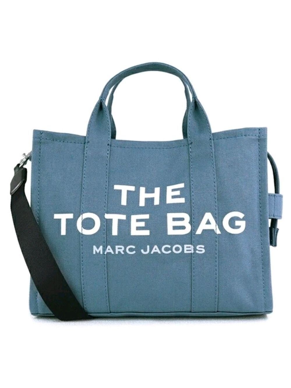 Marc Jacobs Medium Blue Shadow The Tote Canvas‎ Bag